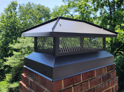 Stock Image -   The Chimney Guys of VA