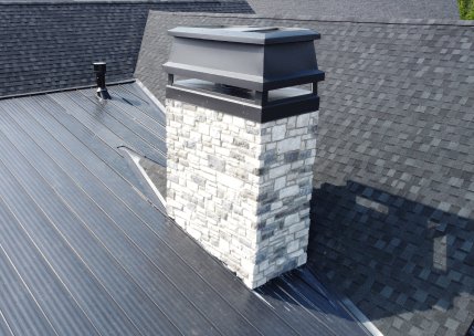 Stock Image -   The Chimney Guys of VA